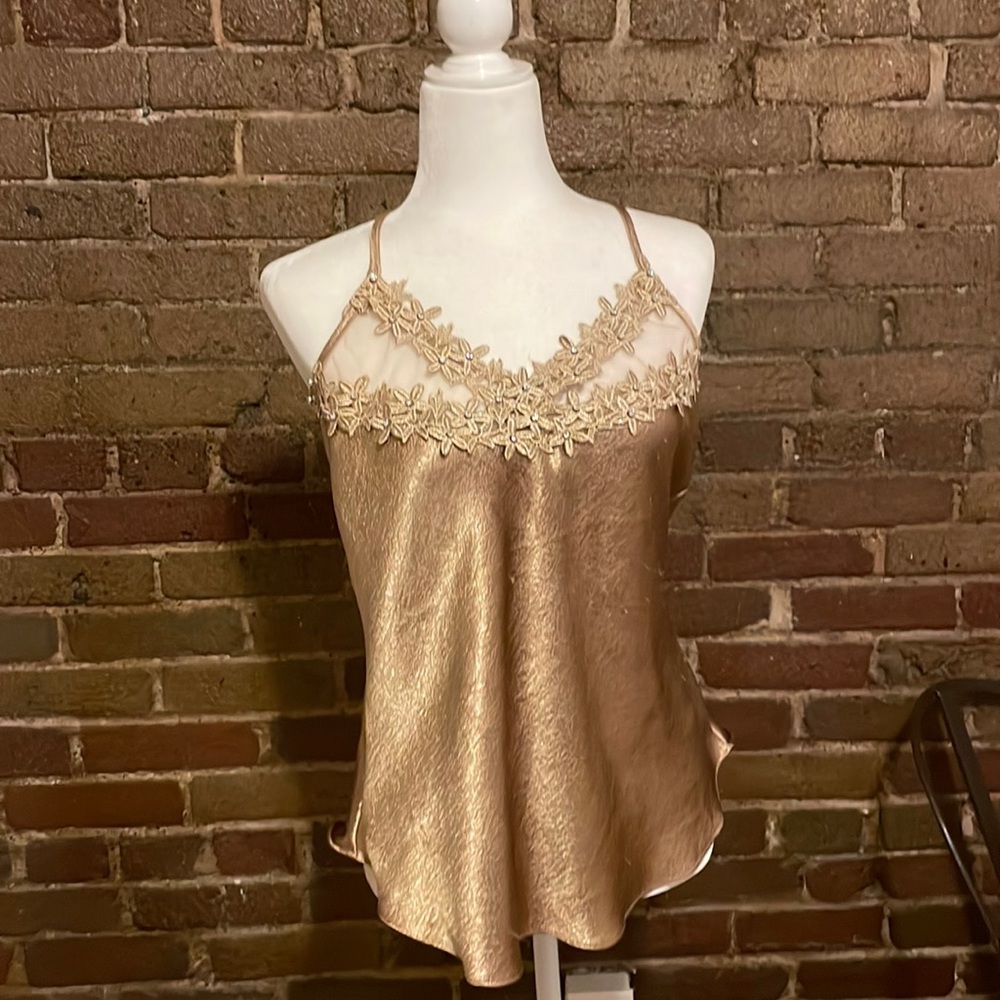 Gold blouse
